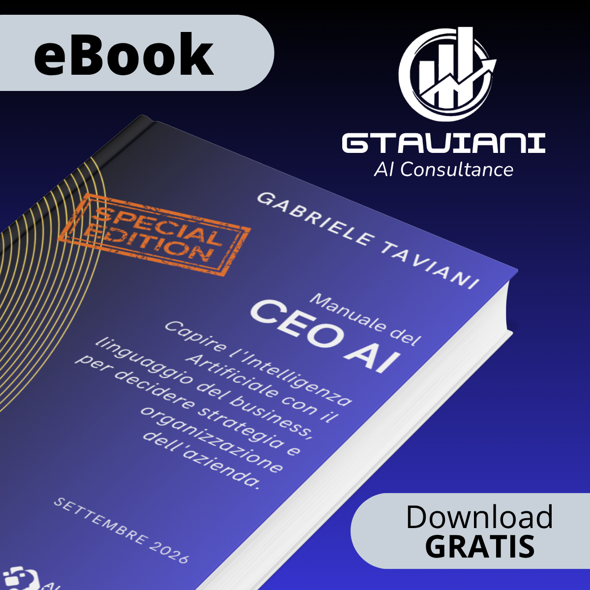 Copertina eBook Il Manuale del CEO AI